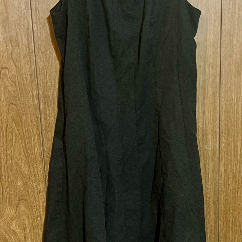 A New Day Black Mock Neck Midi Dress - NWT